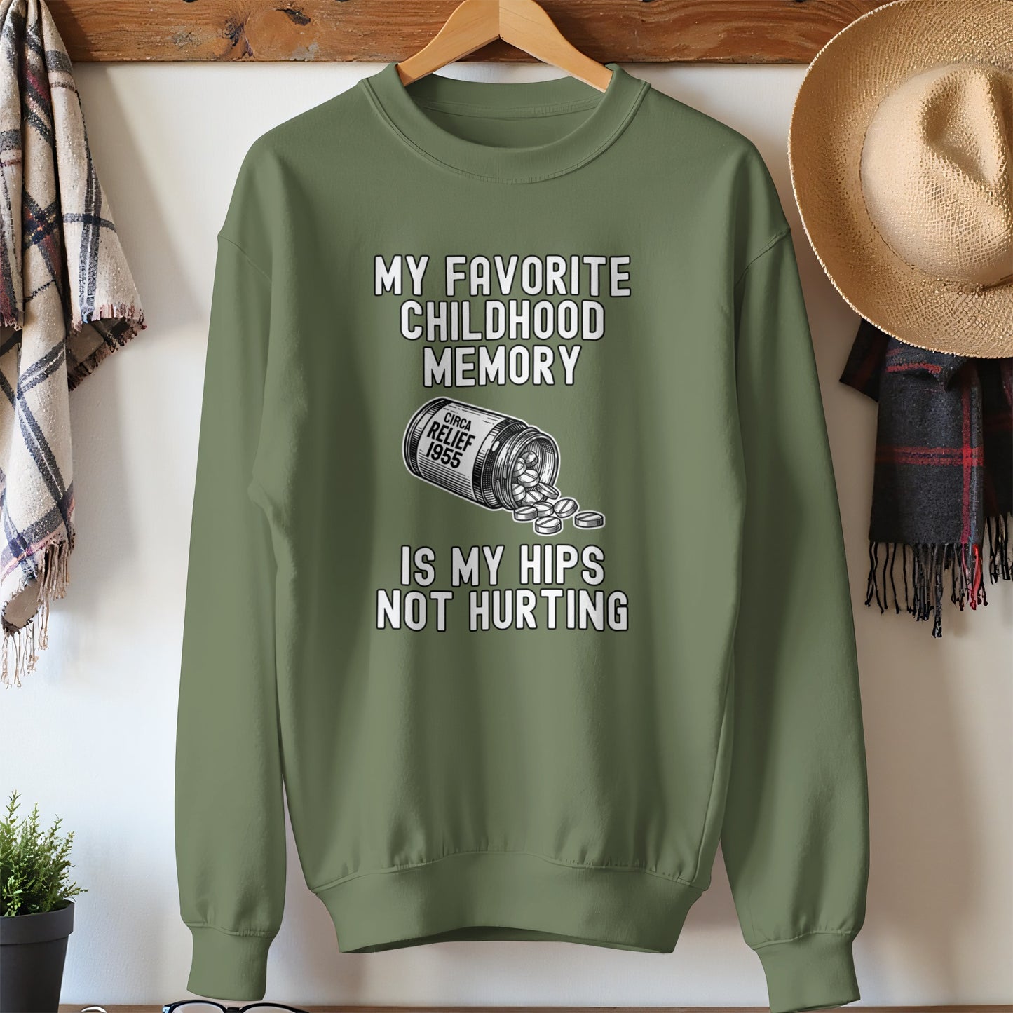 My Favorite Childhood Memory Funny Sweatshirt product