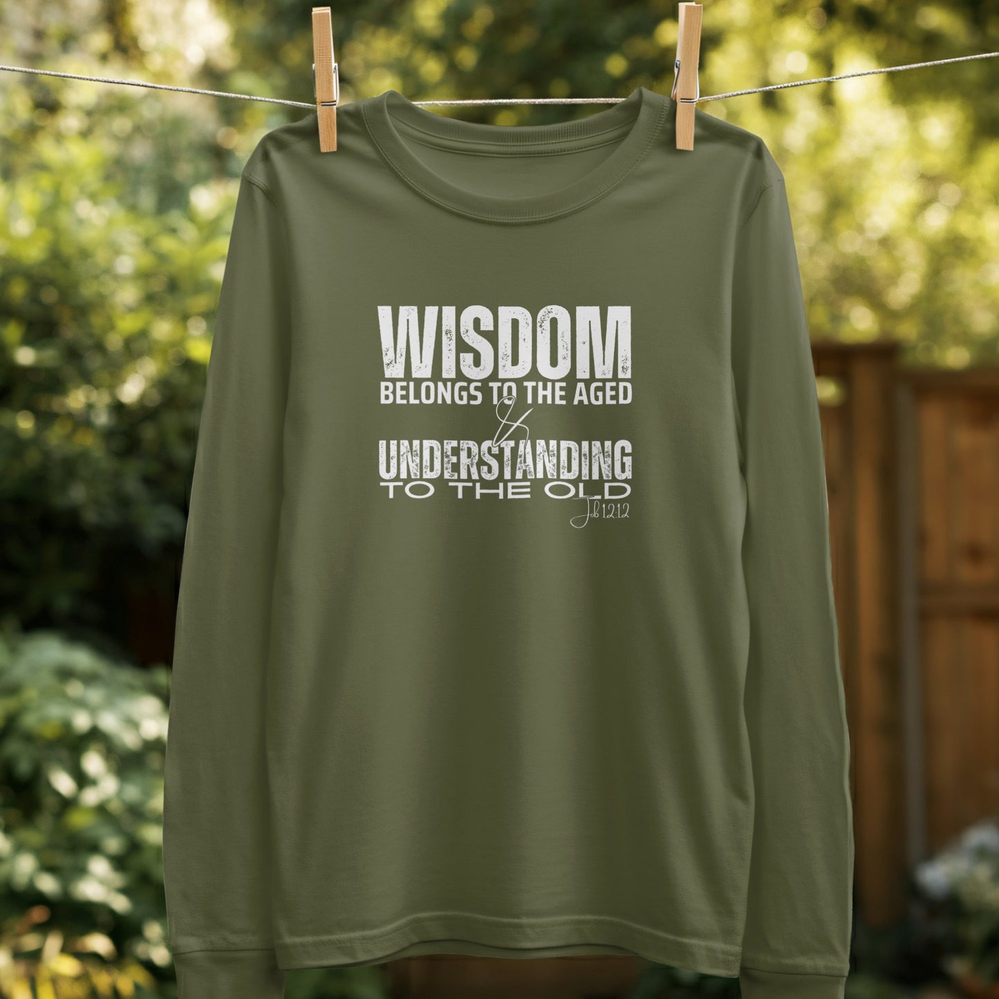 Wisdom Belongs to The Aged Understanding to The Old product type