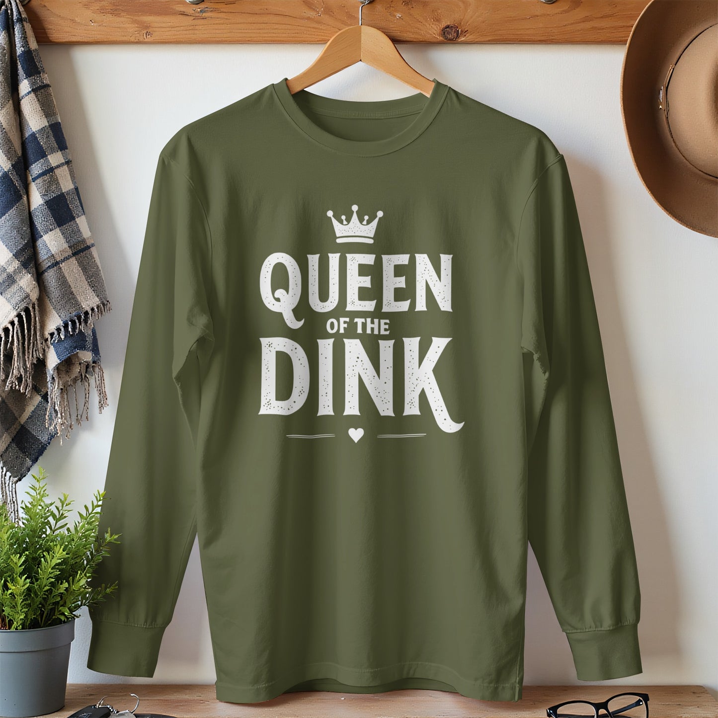 Queen of the Dink Graphic Long Sleeve Shirt product