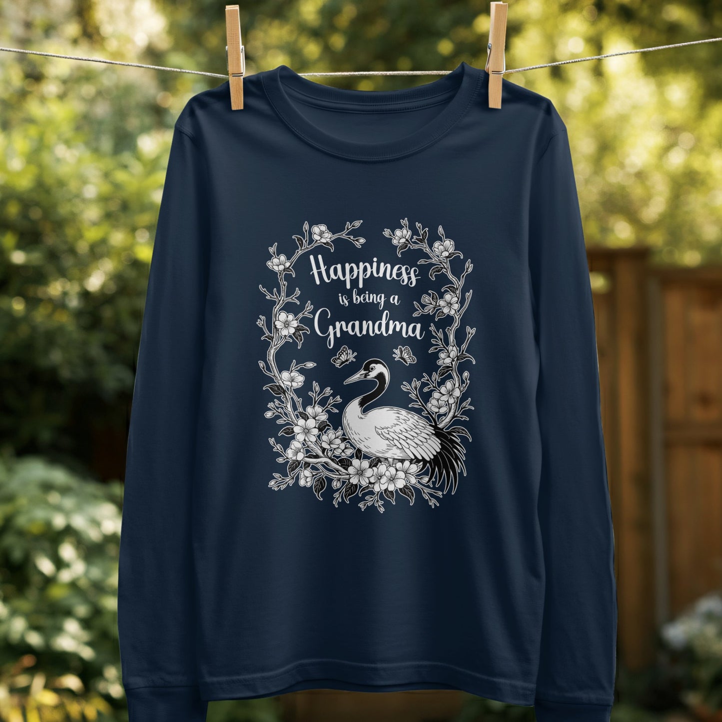 Happiness is Being a Grandma Long Sleeve Shirt product