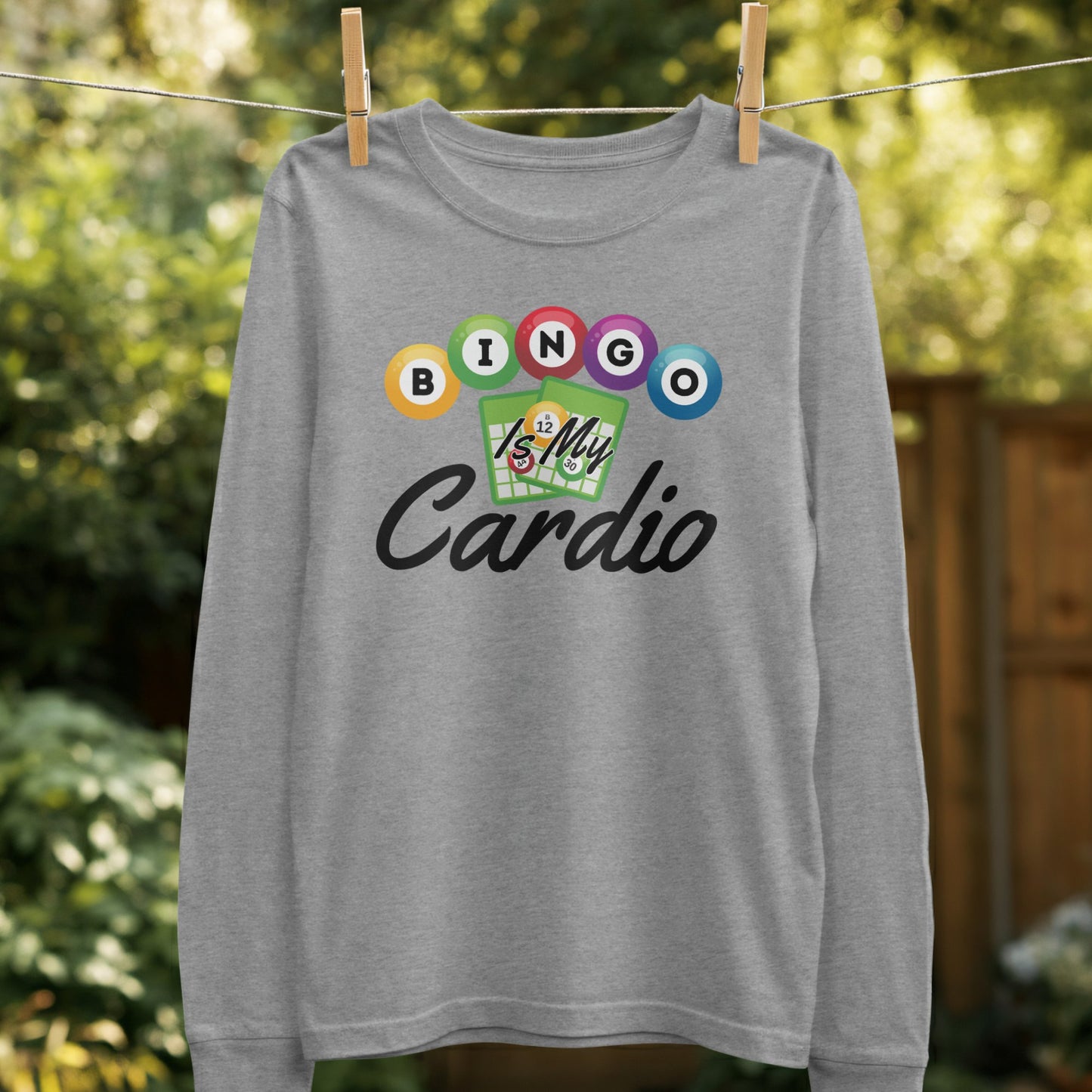 Bingo Is My Cardio Graphic Sweatshirt product