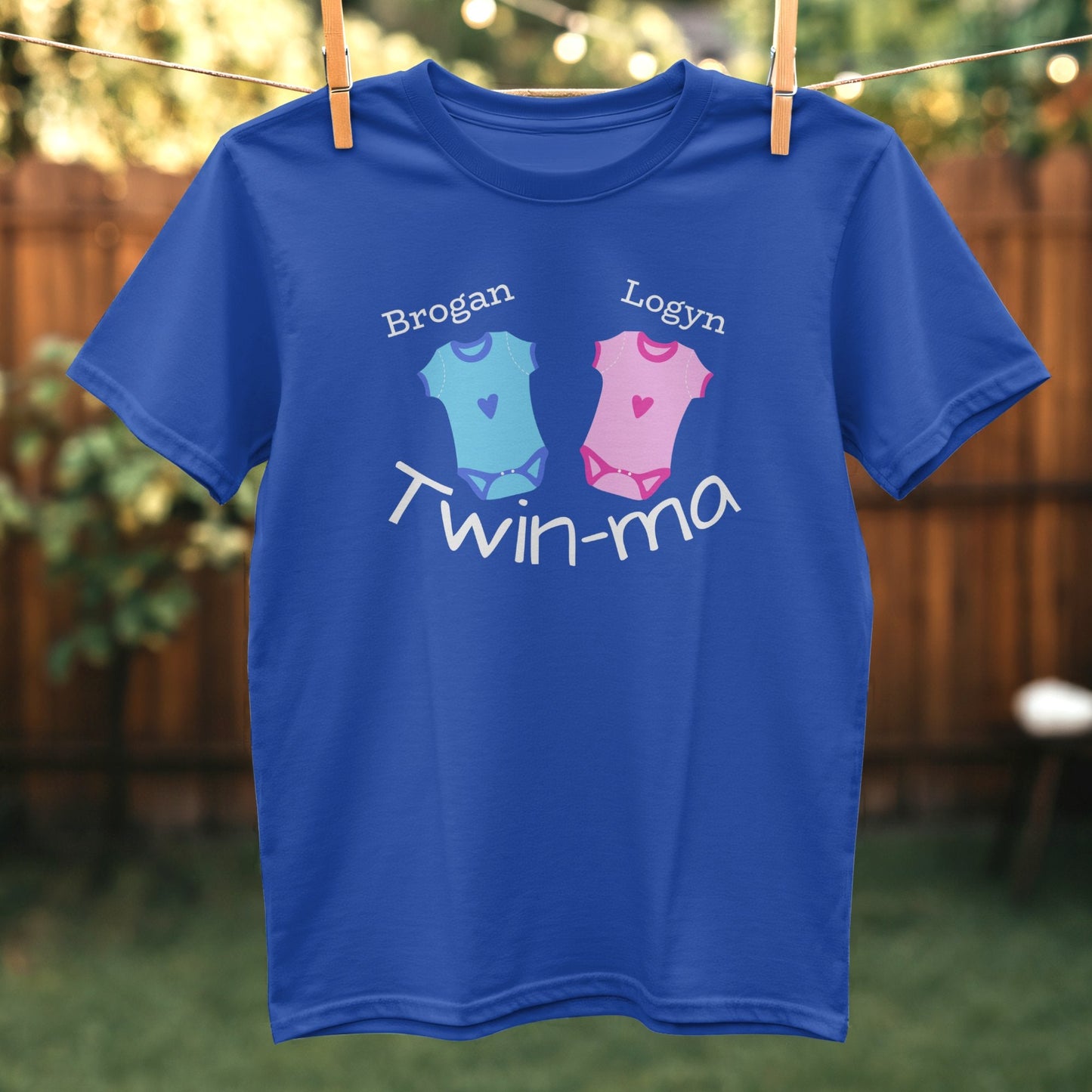 Twin-ma Brogan Logyn Custom Design T-shirt product