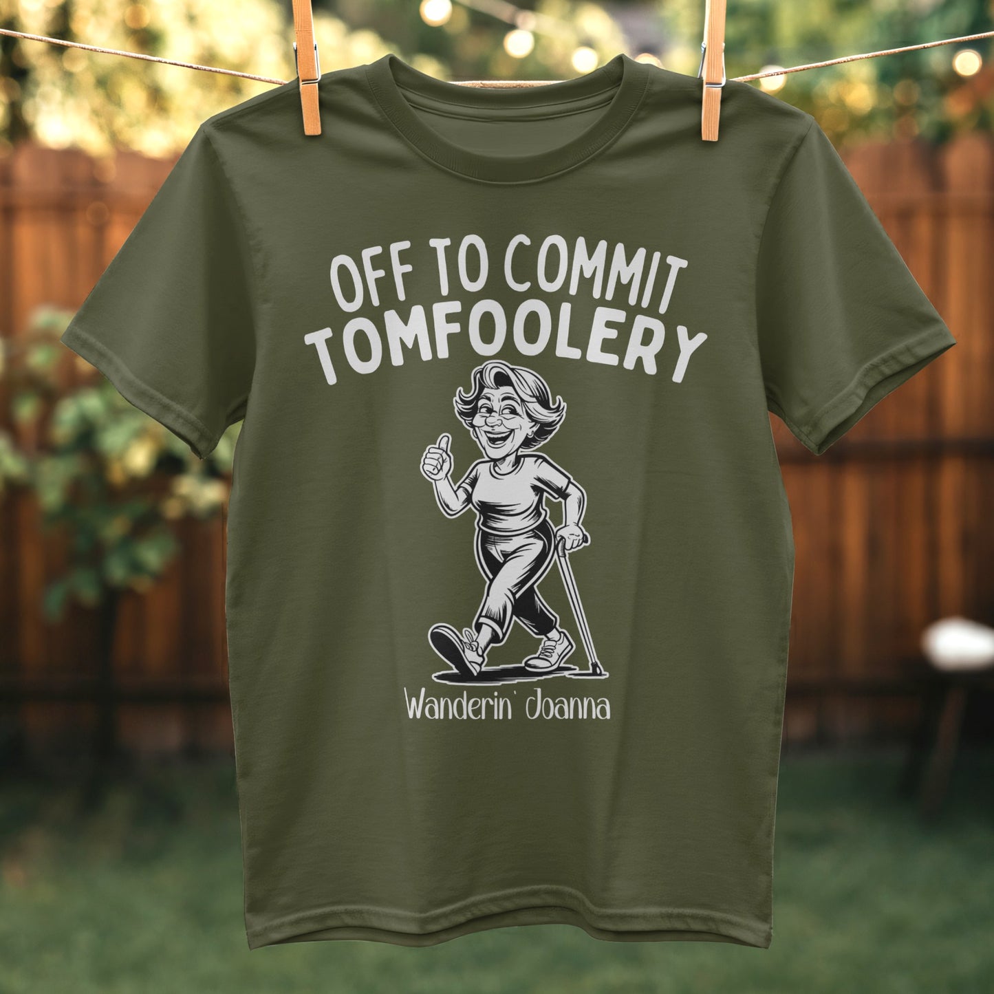 Off to Commit Tomfoolery Wanderin Joanna Shirt product
