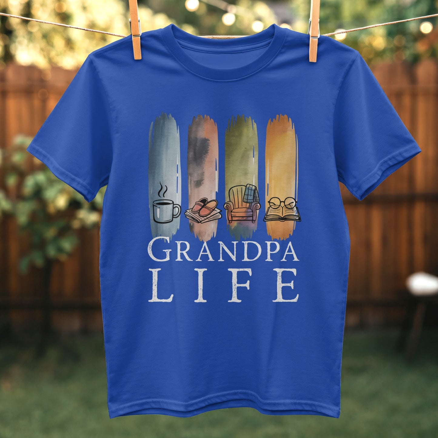 Grandpa Life Graphic Short Sleeve Tee product type