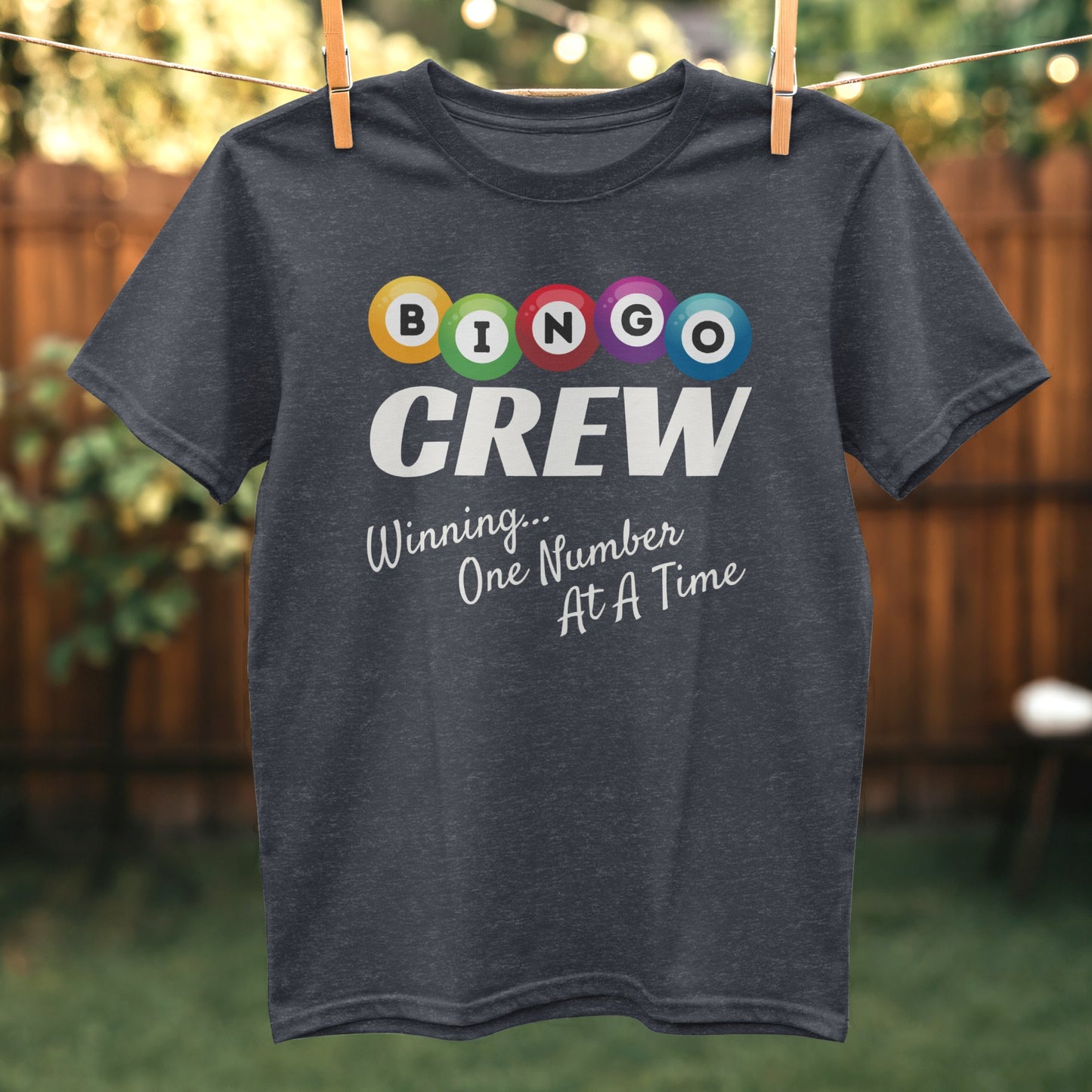 Bingo Crew Winning One Number At A Time t-shirt product