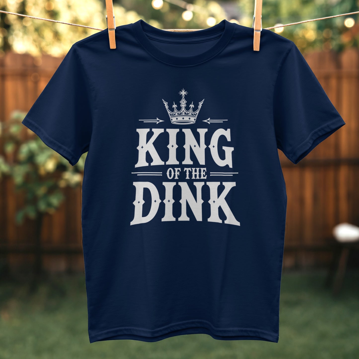 King of The Dink Printed T-shirt product type