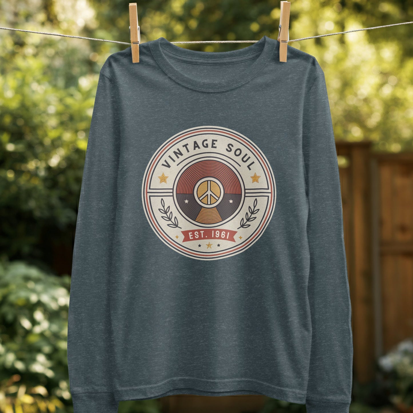 Vintage Soul Long Sleeve Graphic Tee product