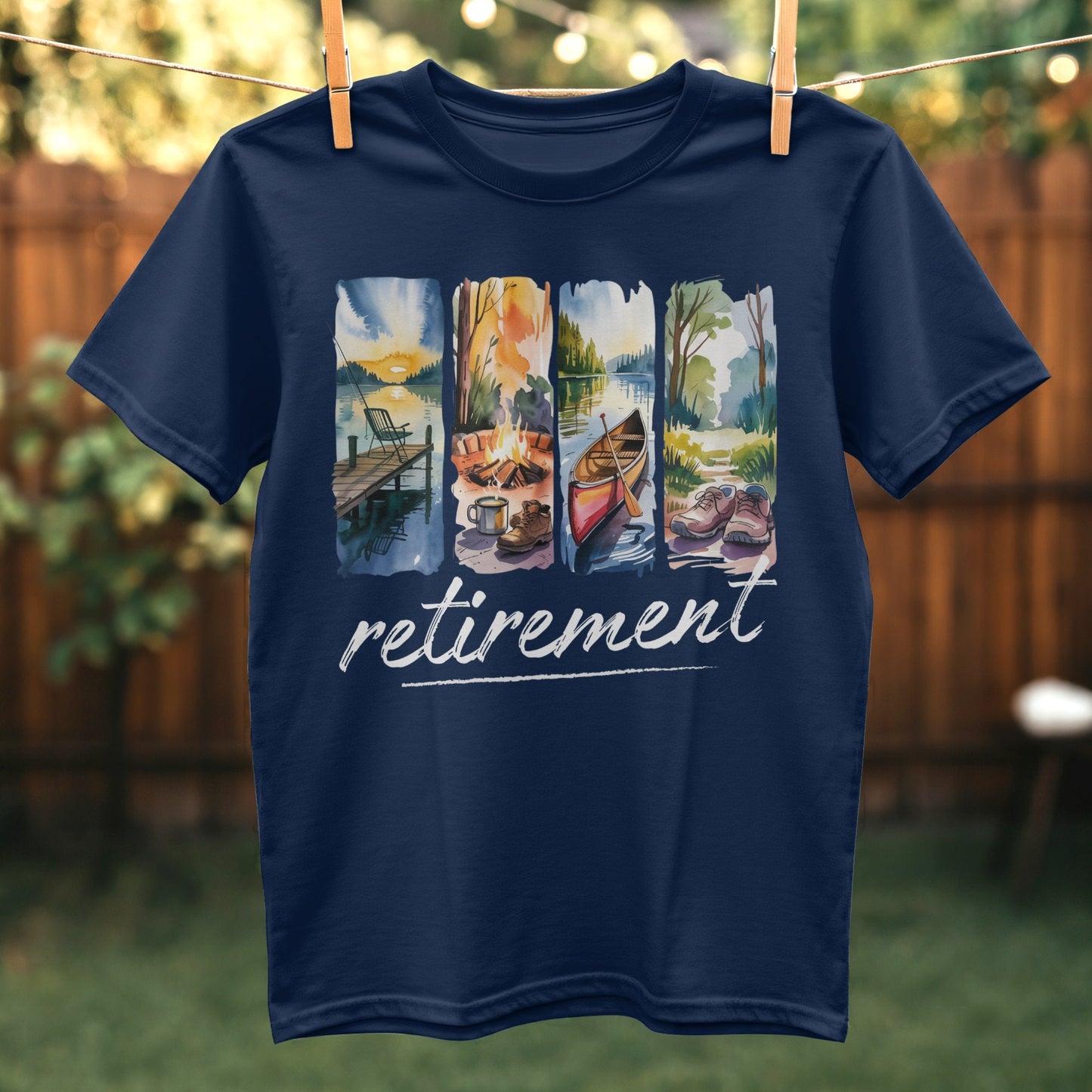 Scenic Retirement Themed T-Shirt product
