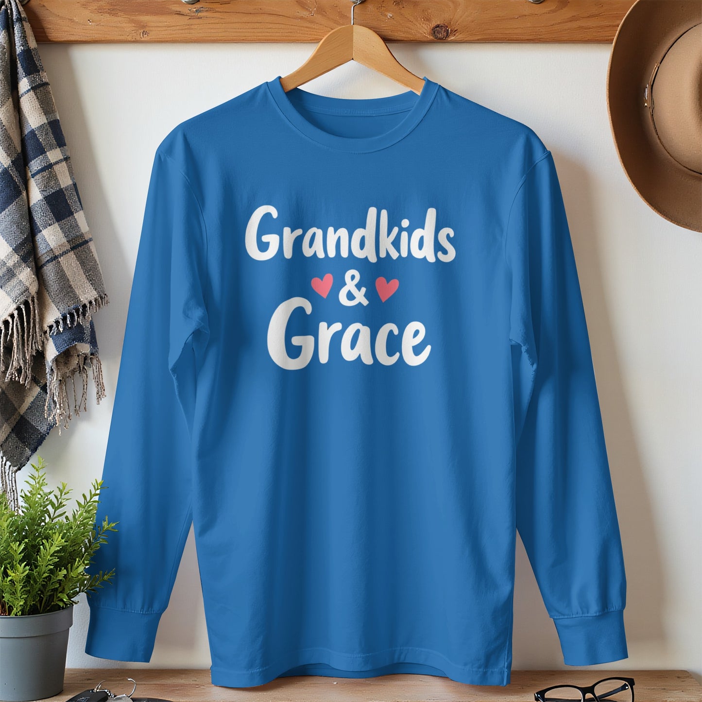Grandkids and Grace Long Sleeve T-shirt product
