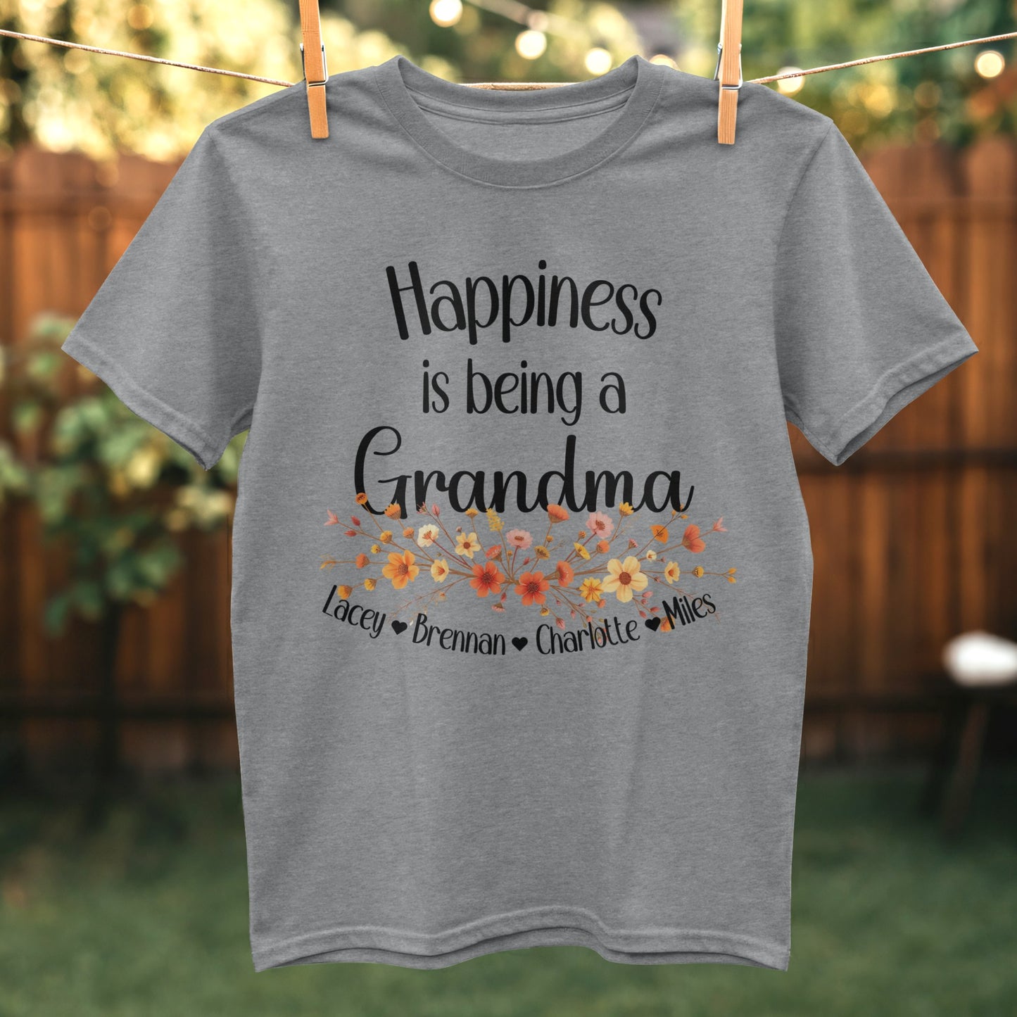 Happiness is Being a Grandma T-shirt product