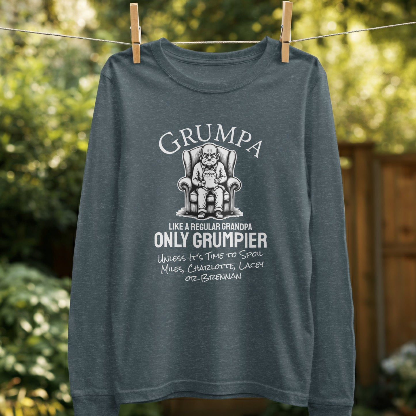 Grumpa Like a Regular Grandpa Only Grumpier Shirt product