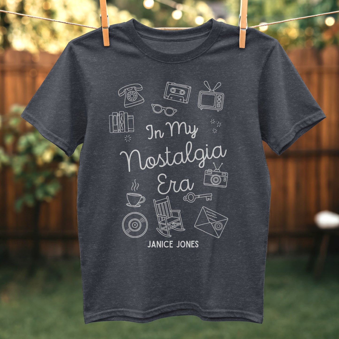In My Nostalgia Era Graphic Printed T-Shirt product type