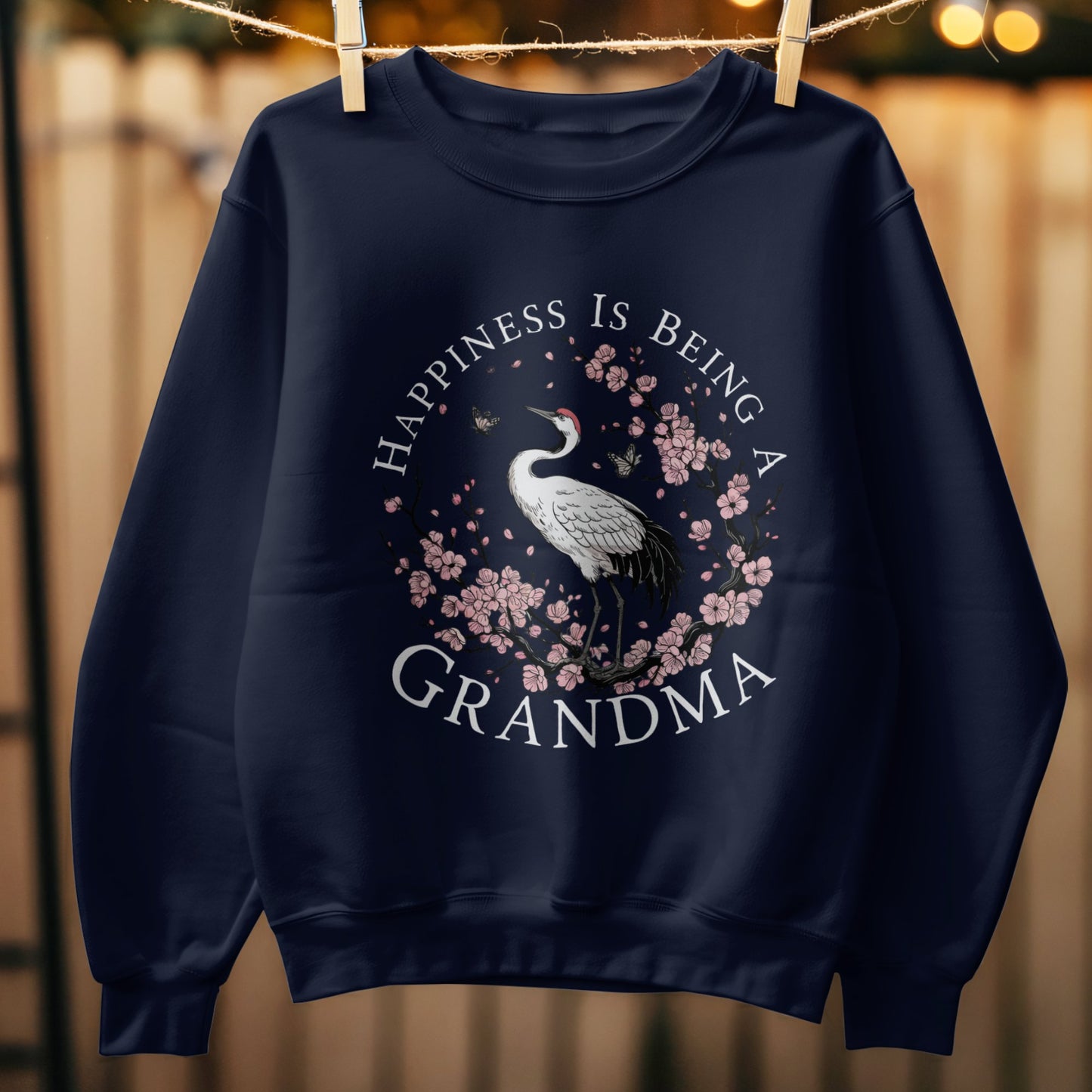 Happiness Is Being A Grandma Graphic Sweatshirt product