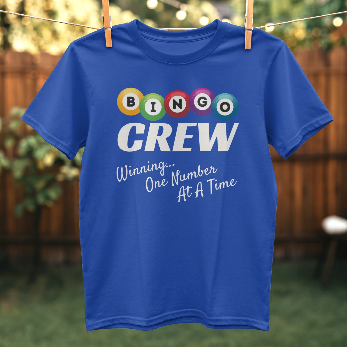 Bingo Crew Winning One Number At A Time shirt product
