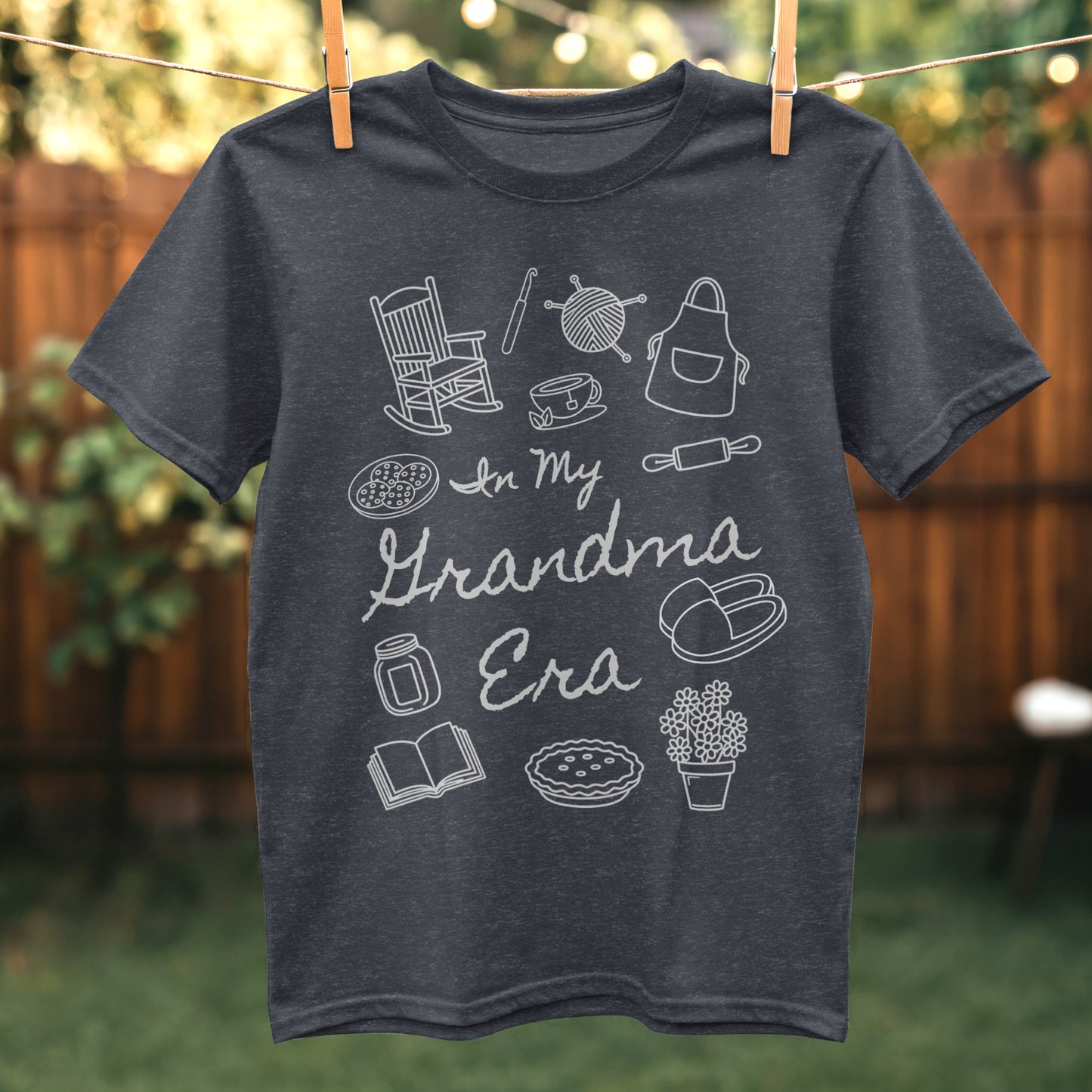 In My Grandma Era Shirt Comfortable Nostalgic Clothing Product