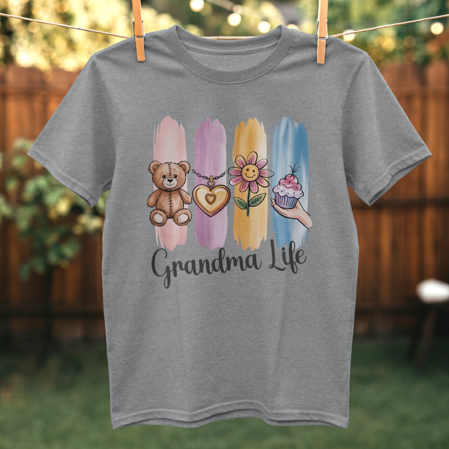 Grandma Life Graphic Tee Official T-Shirt Product