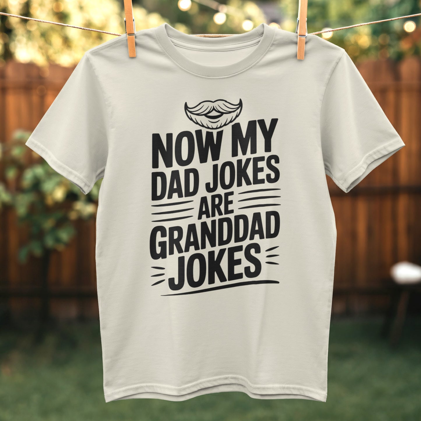 Now My Dad Jokes Are Granddad Jokes T-shirt product