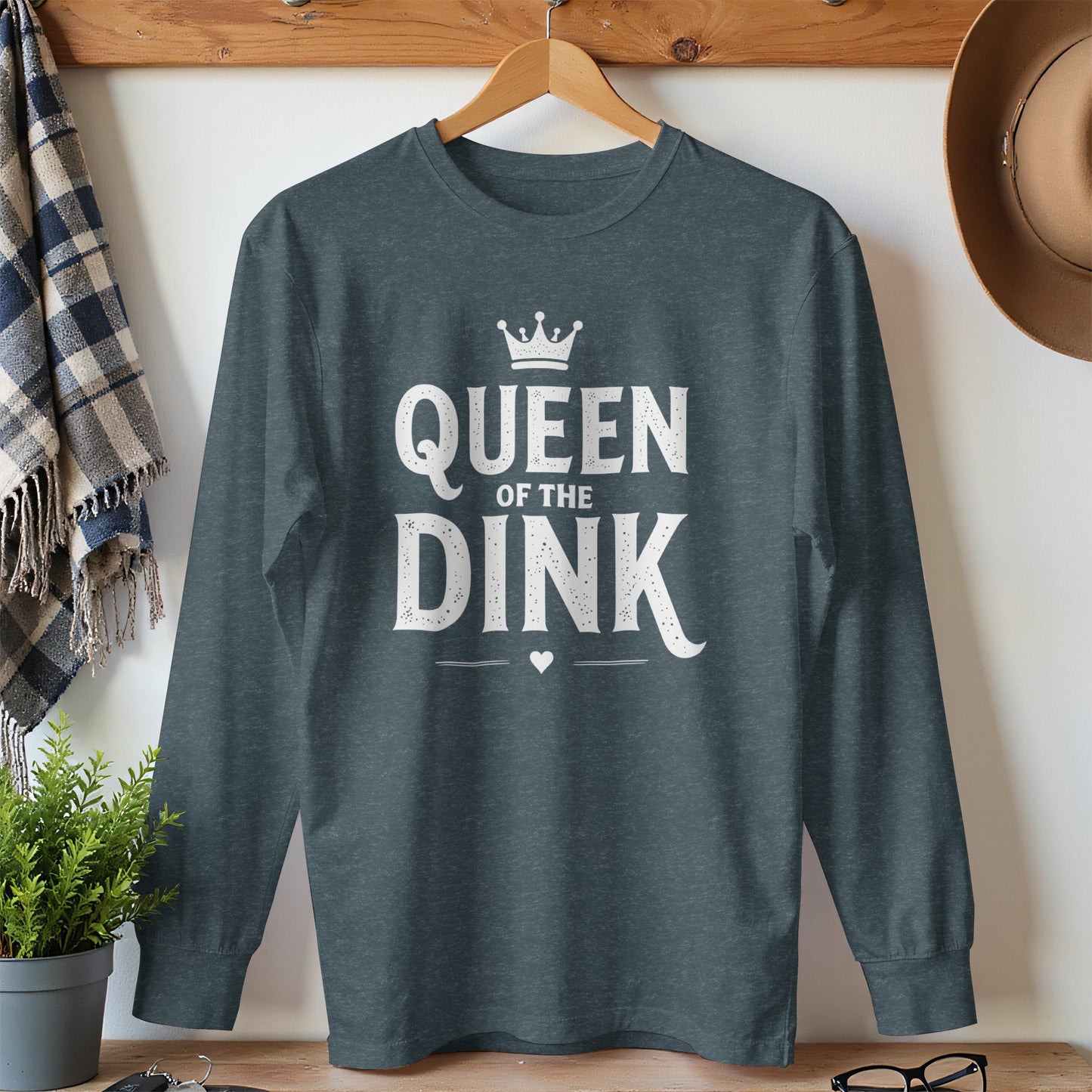 Queen Of The Dink Crown Long Sleeve Shirt product