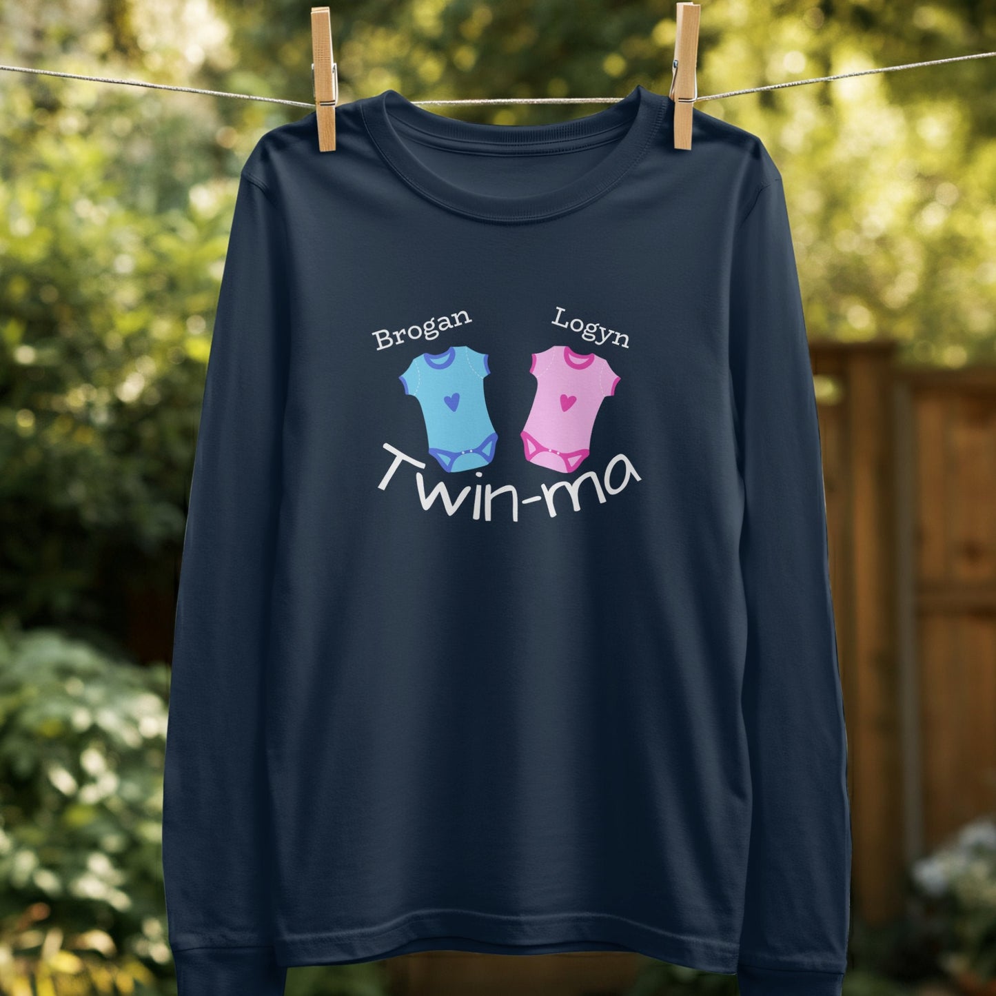 Twin-ma Long-Sleeve Shirt with Cute Design product type