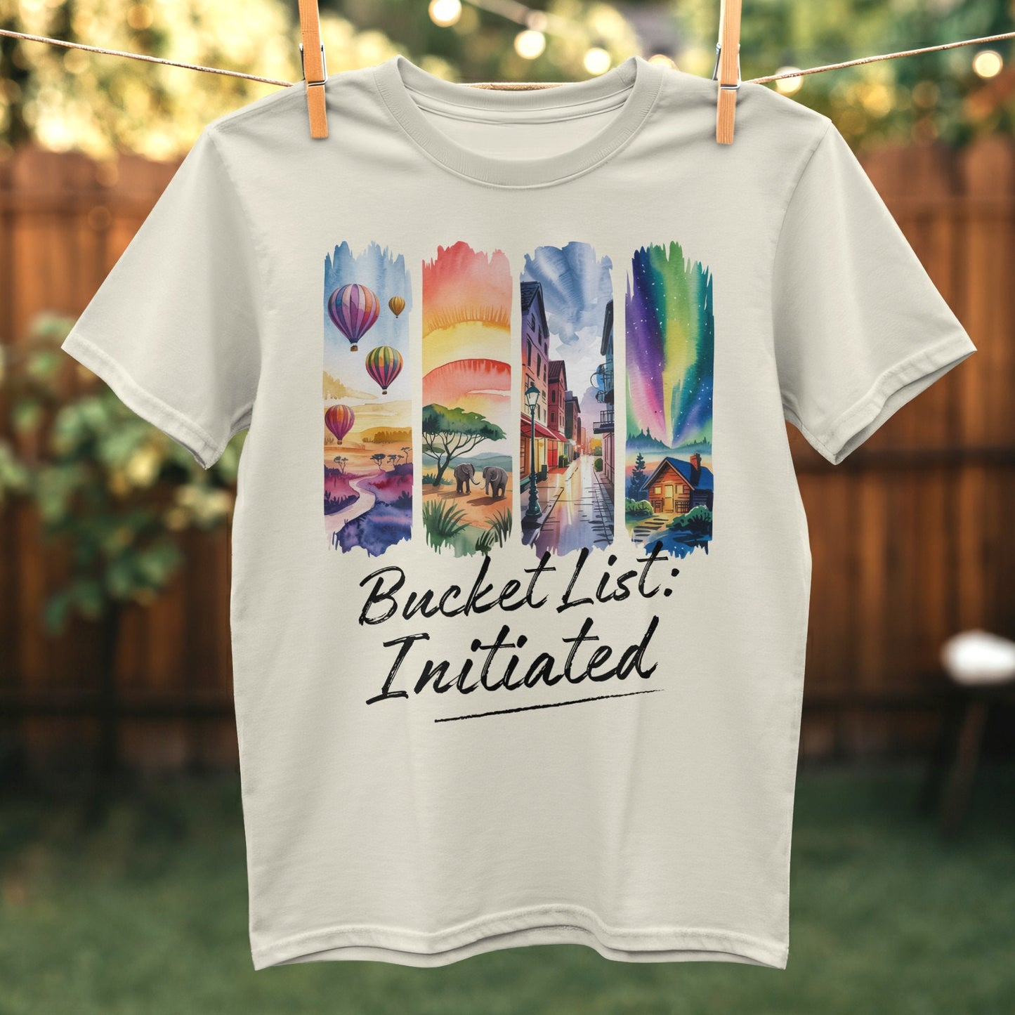 Scenic Bucket List Initiated Design T-Shirt product