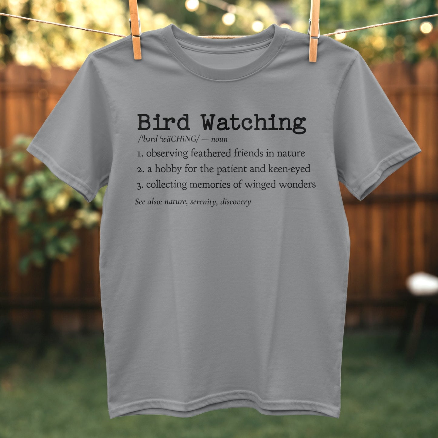 Bird Watching Enthusiast Graphic T-Shirt product type