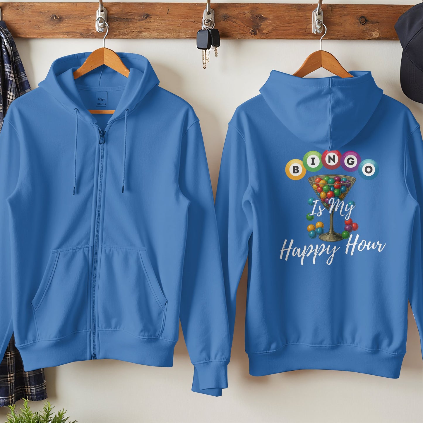 Bingo Is My Happy Hour Graphic Hoodie product type