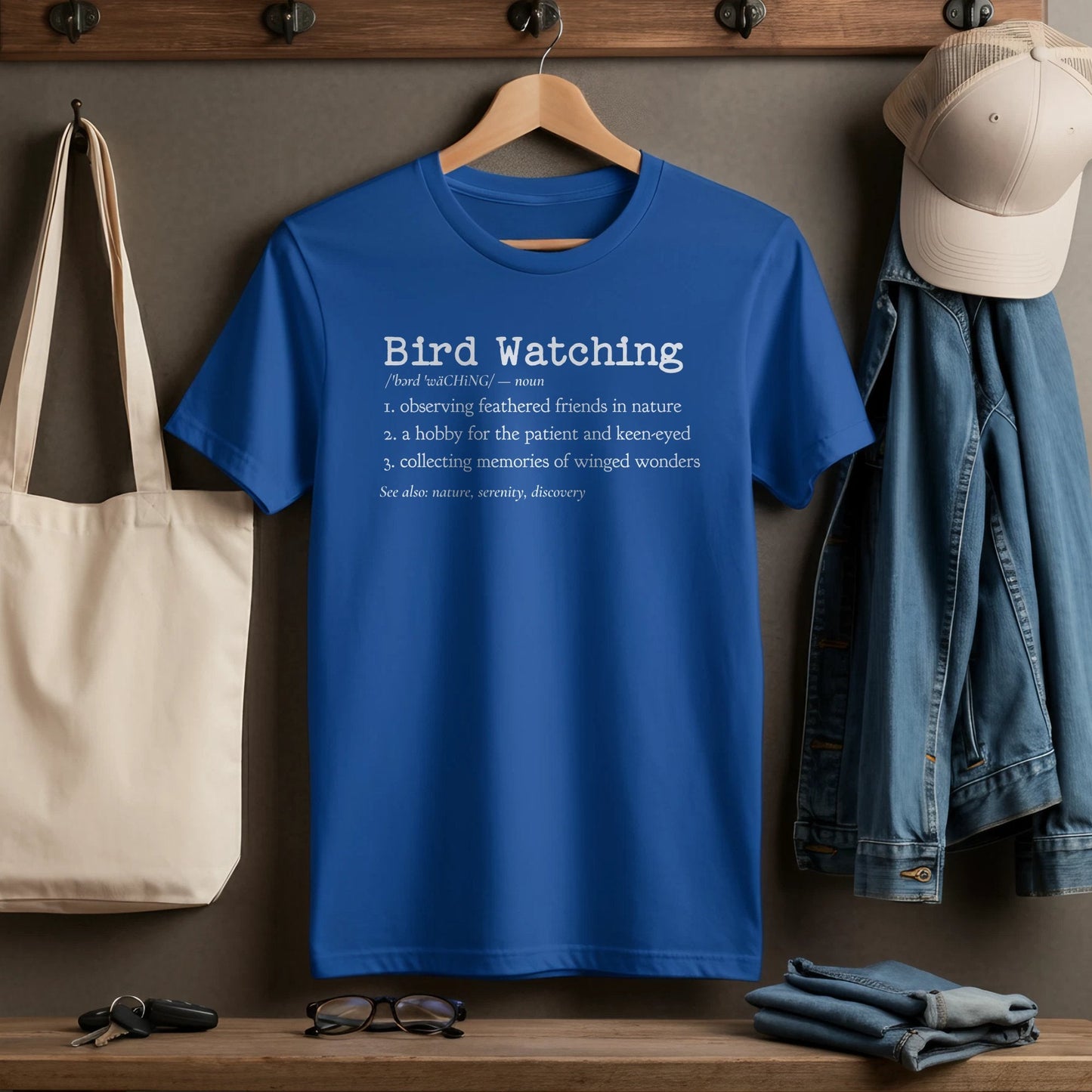 Bird Watching Enthusiast Definition T-Shirt product type