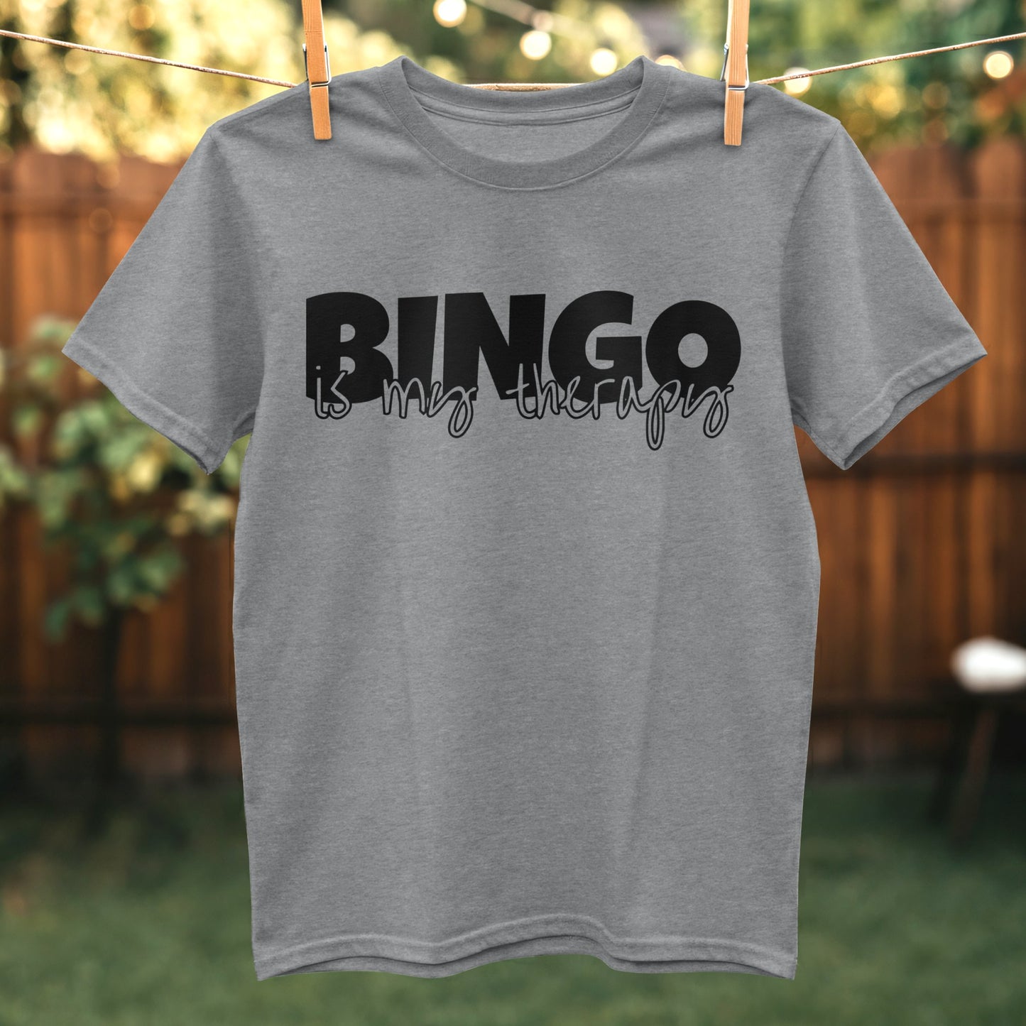 BINGO is My Therapy Graphic T-Shirt product type