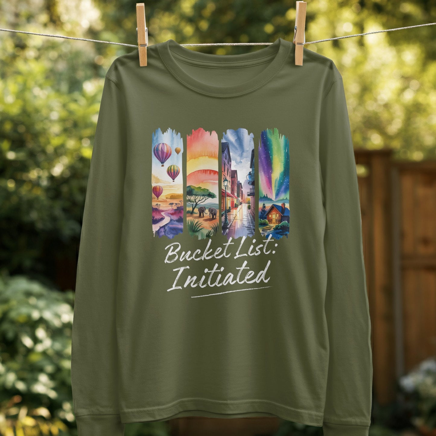 Bucket List: Initiated Scenic Long Sleeve Shirt product