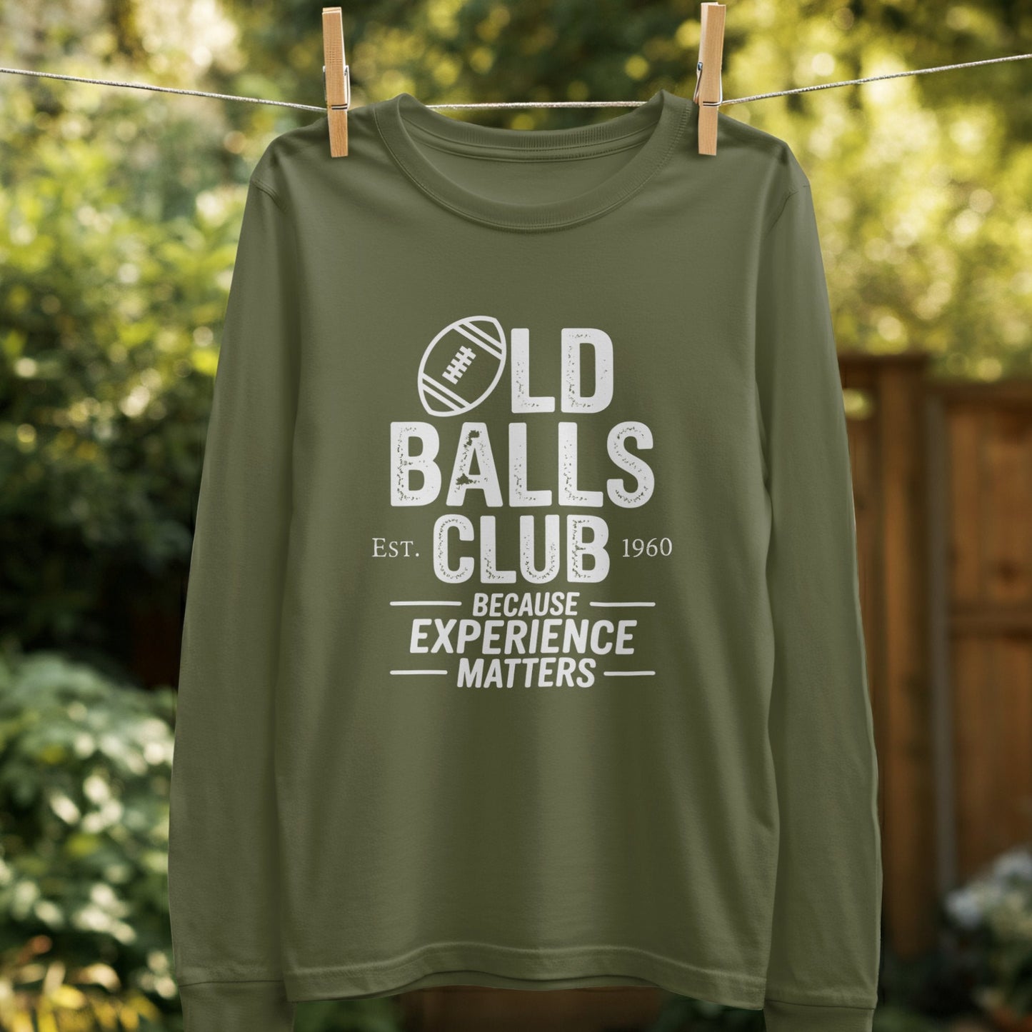 Old Balls Club Est 1960 Long Sleeve Shirt product