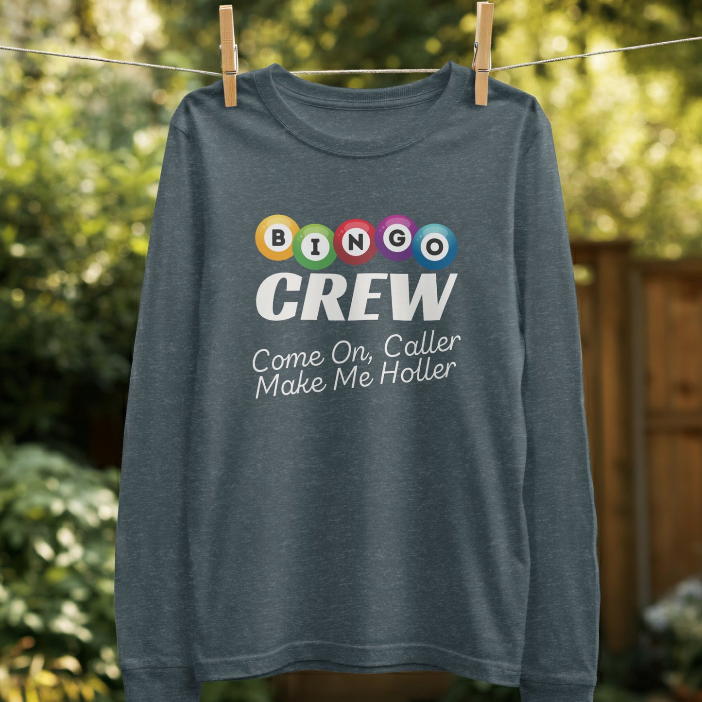 Bingo Crew Long Sleeve Shirt Fun Apparel product