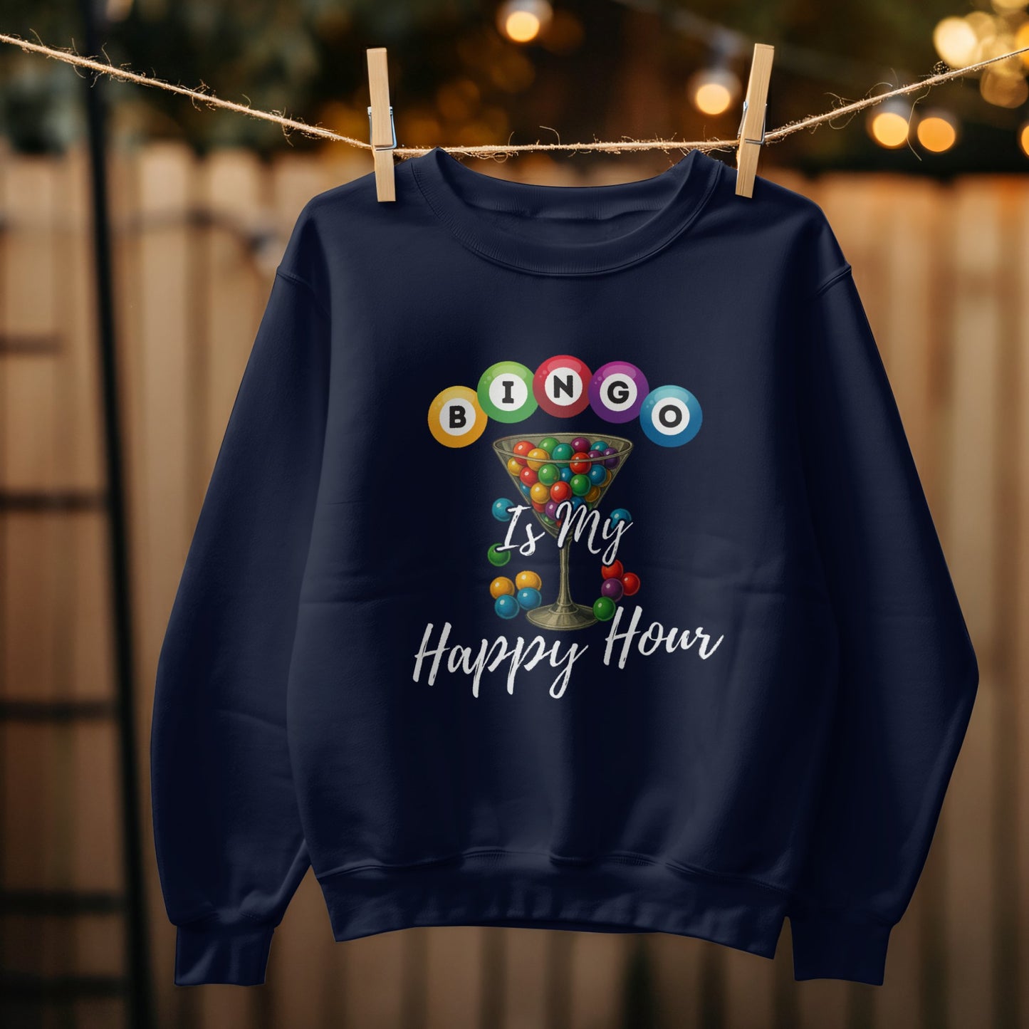 Bingo Is My Happy Hour Sweatshirt product type