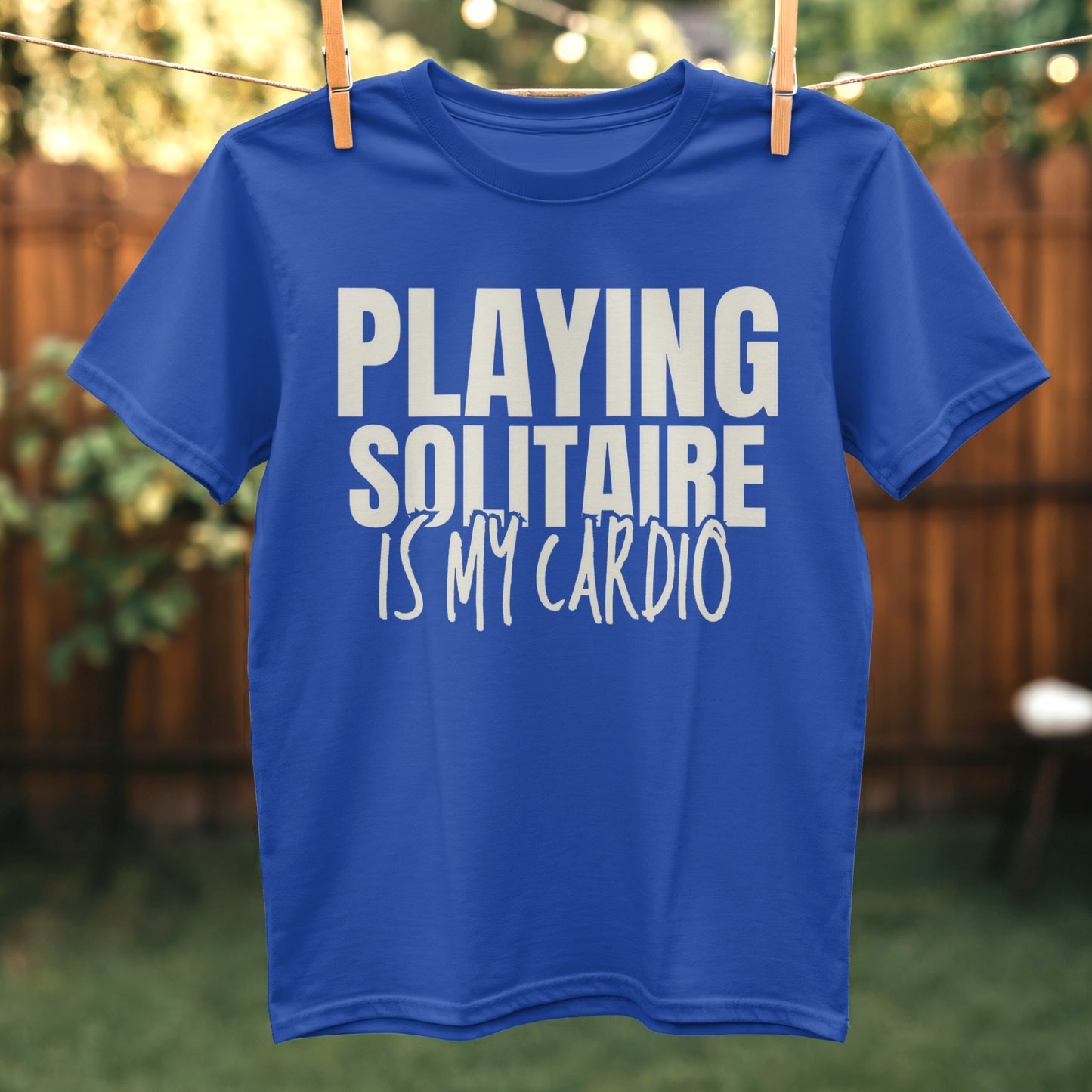 Playing Solitaire Is My Cardio T-shirt product type