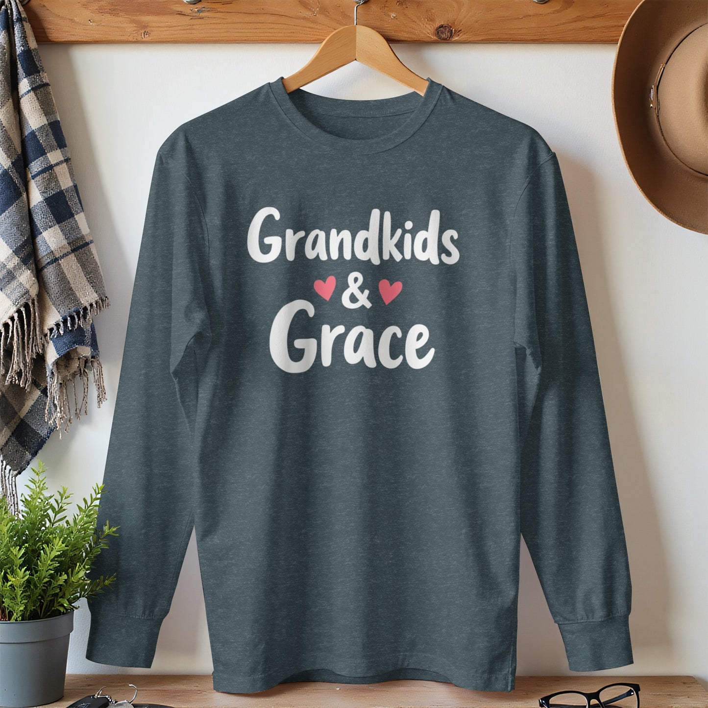 Grandkids and Grace Long Sleeve Shirt product type