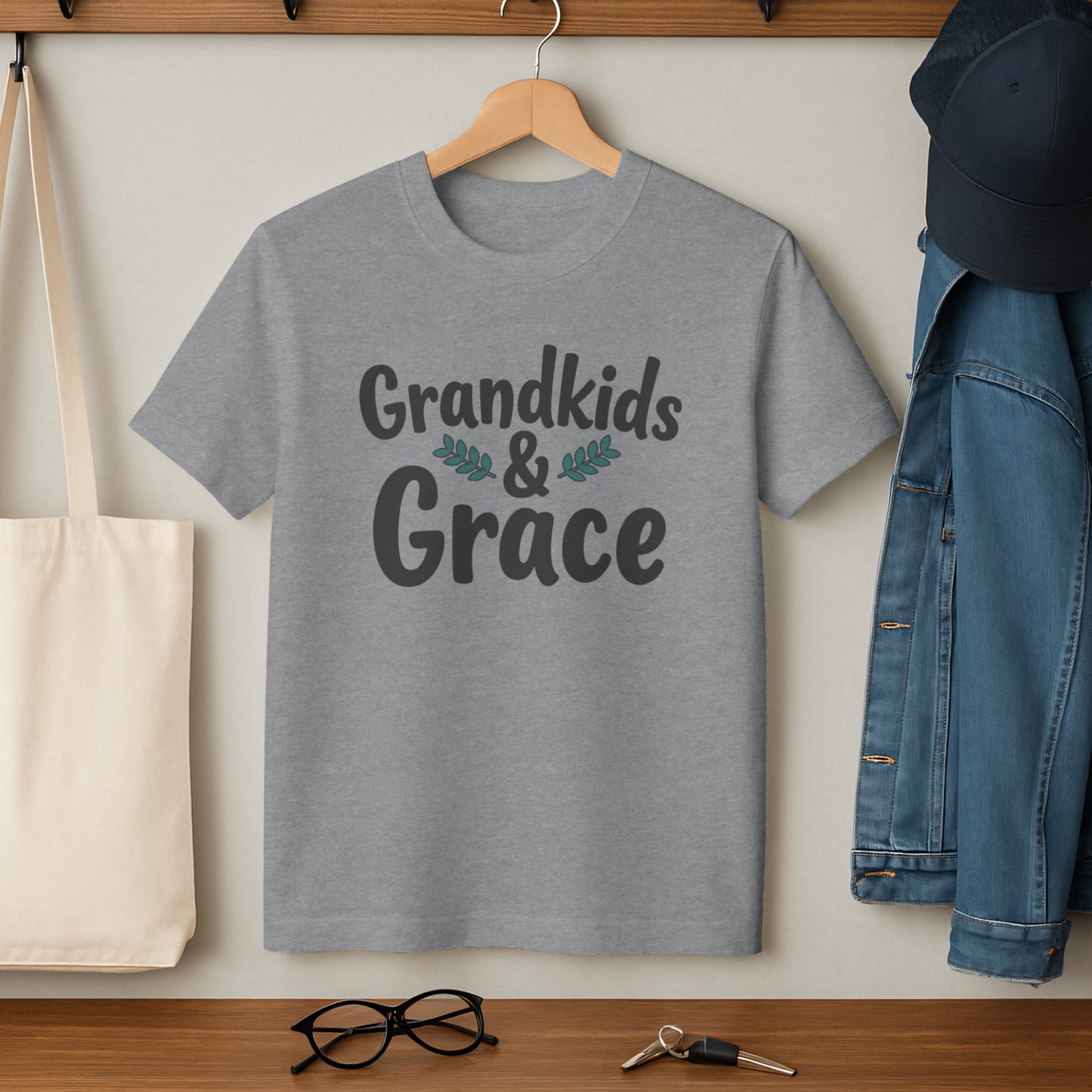Grandkids and Grace Design T Shirt product type