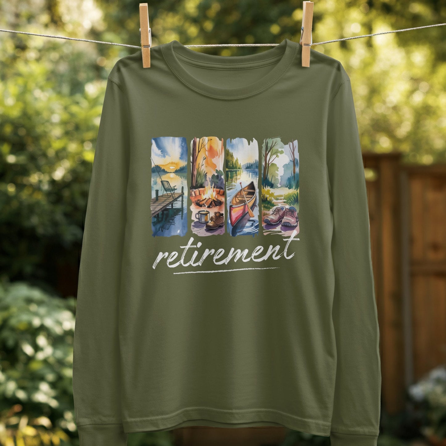 Scenic Retirement Long Sleeve Shirt product