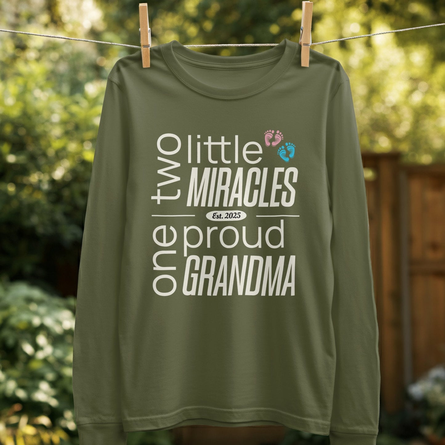 One Proud Grandma Two Little Miracles Product