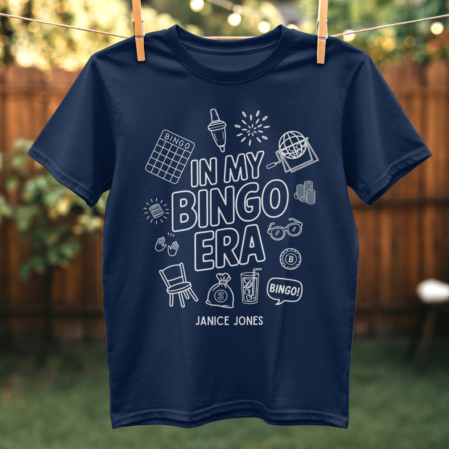 In My Bingo Era Janice Jones Graphic T-Shirt product
