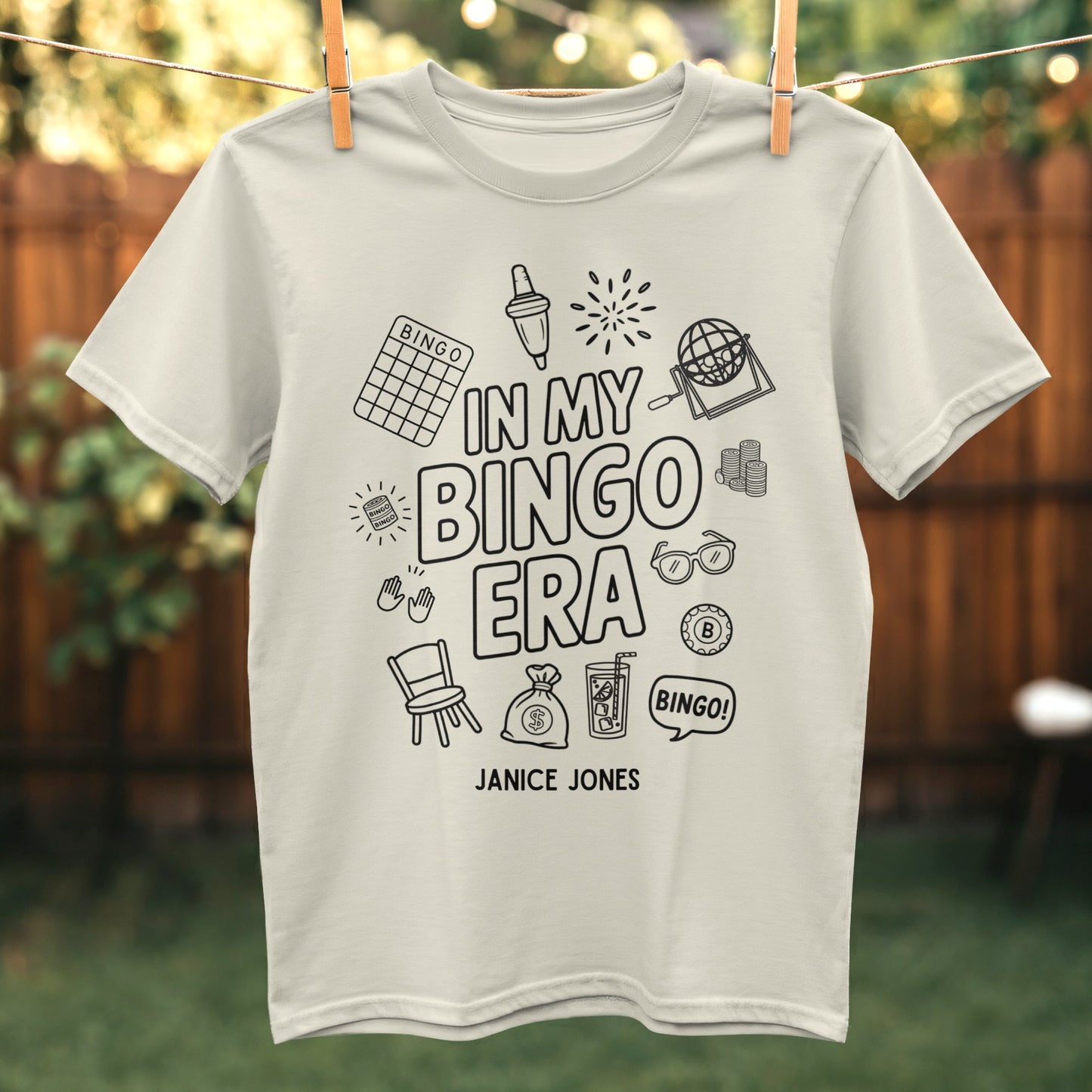In My Bingo Era Janice Jones Graphic Tee product