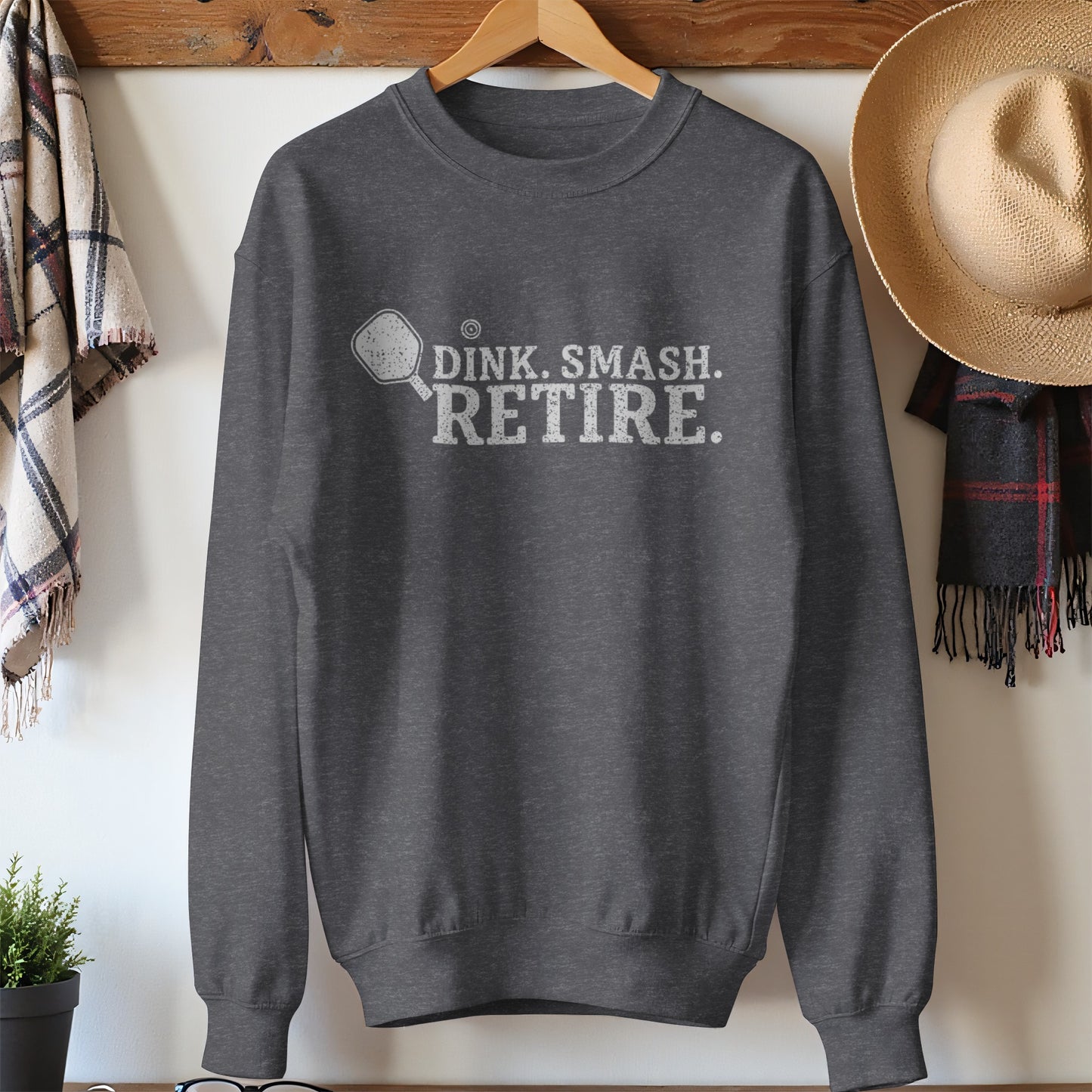 Dink Smash Retire Graphic Crewneck Sweatshirt product