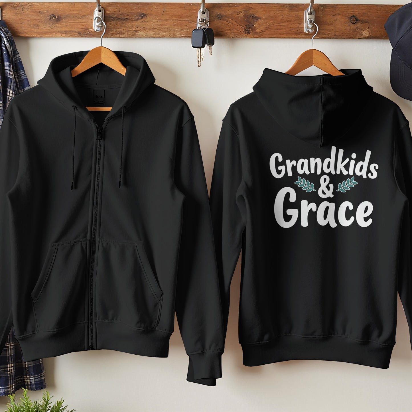 Grandkids & Grace Print Hoodie product type
