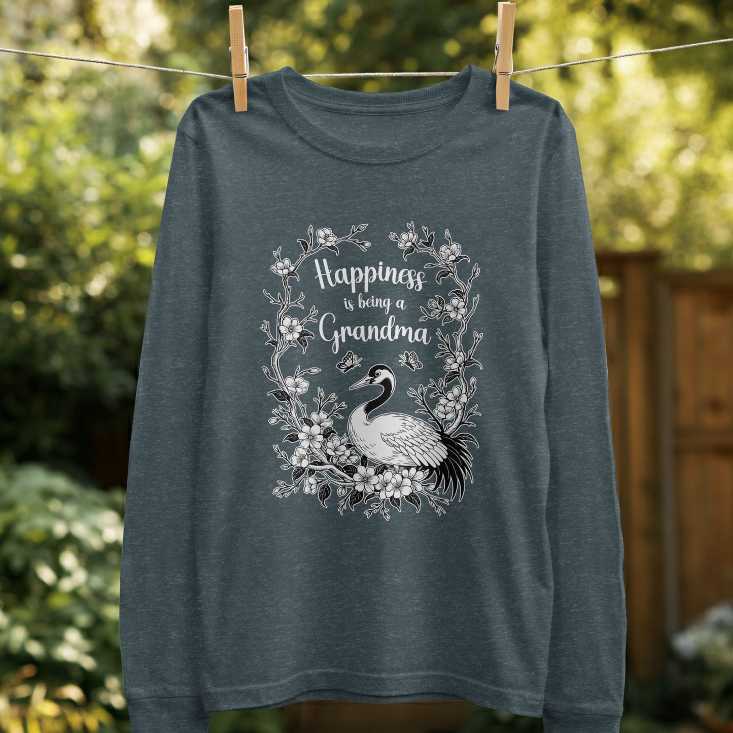 Happiness is Being a Grandma Long Sleeve product type