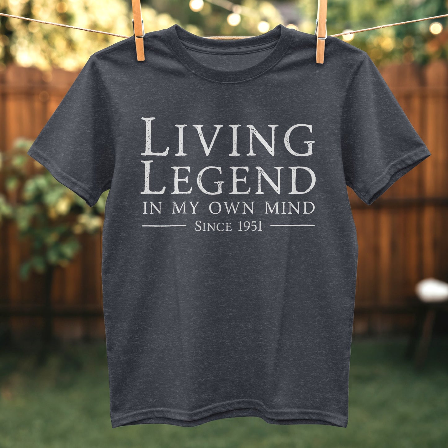 Living Legend In My Own Mind Since 1951 t-shirt product