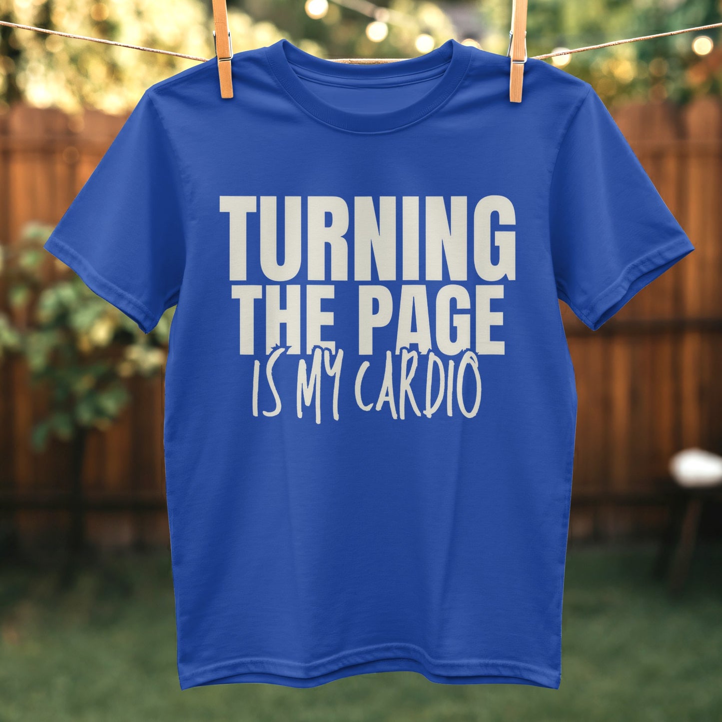 Turning The Page Is My Cardio Shirt product