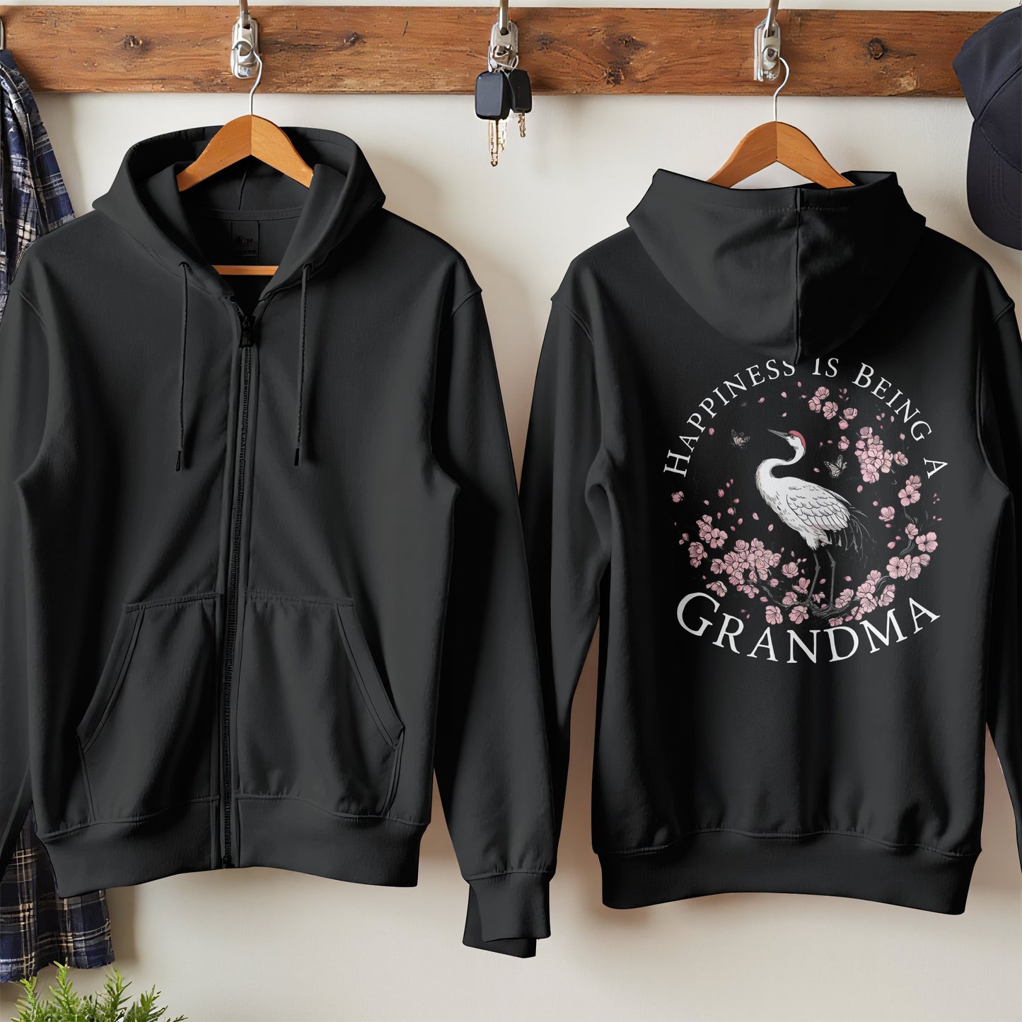 Happiness Is Being a Grandma Hoodie Product