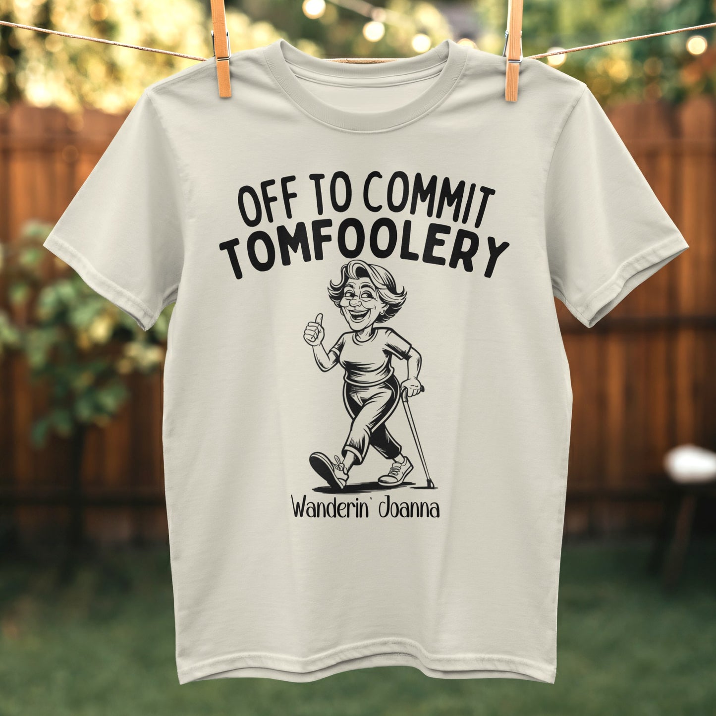 Off to Commit Tomfoolery Wanderin' Joanna product type