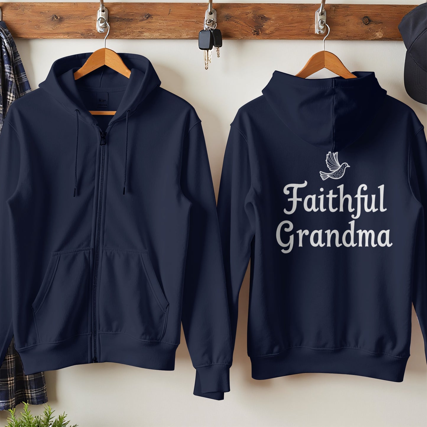 Faithful Grandma Hoodie with Heartwarming Design product