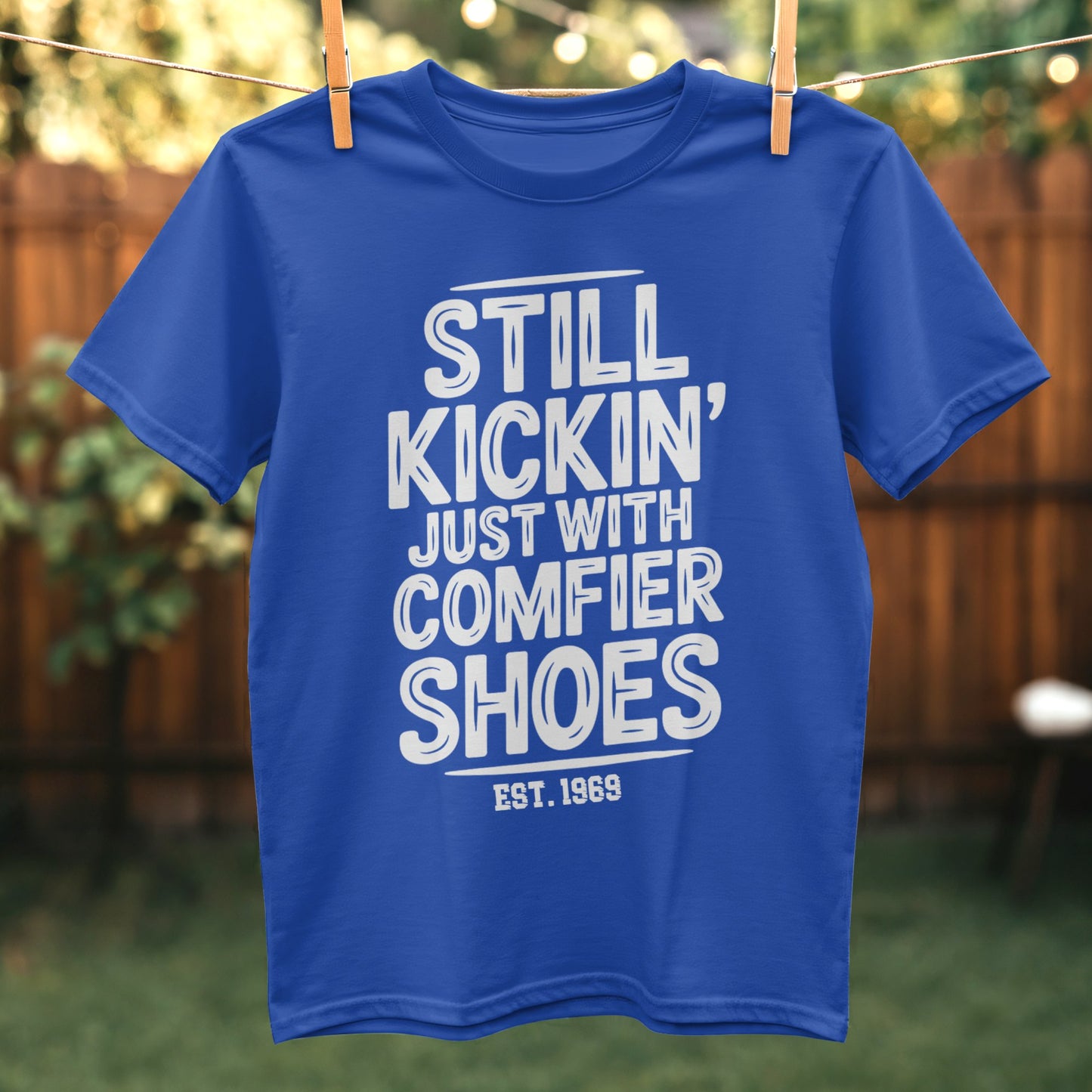 Still Kickin Just With Comfier Shoes Shirt product
