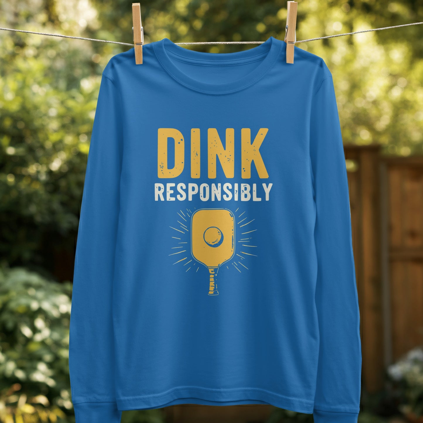 Dink Responsibly Graphic Long Sleeve T-Shirt product type