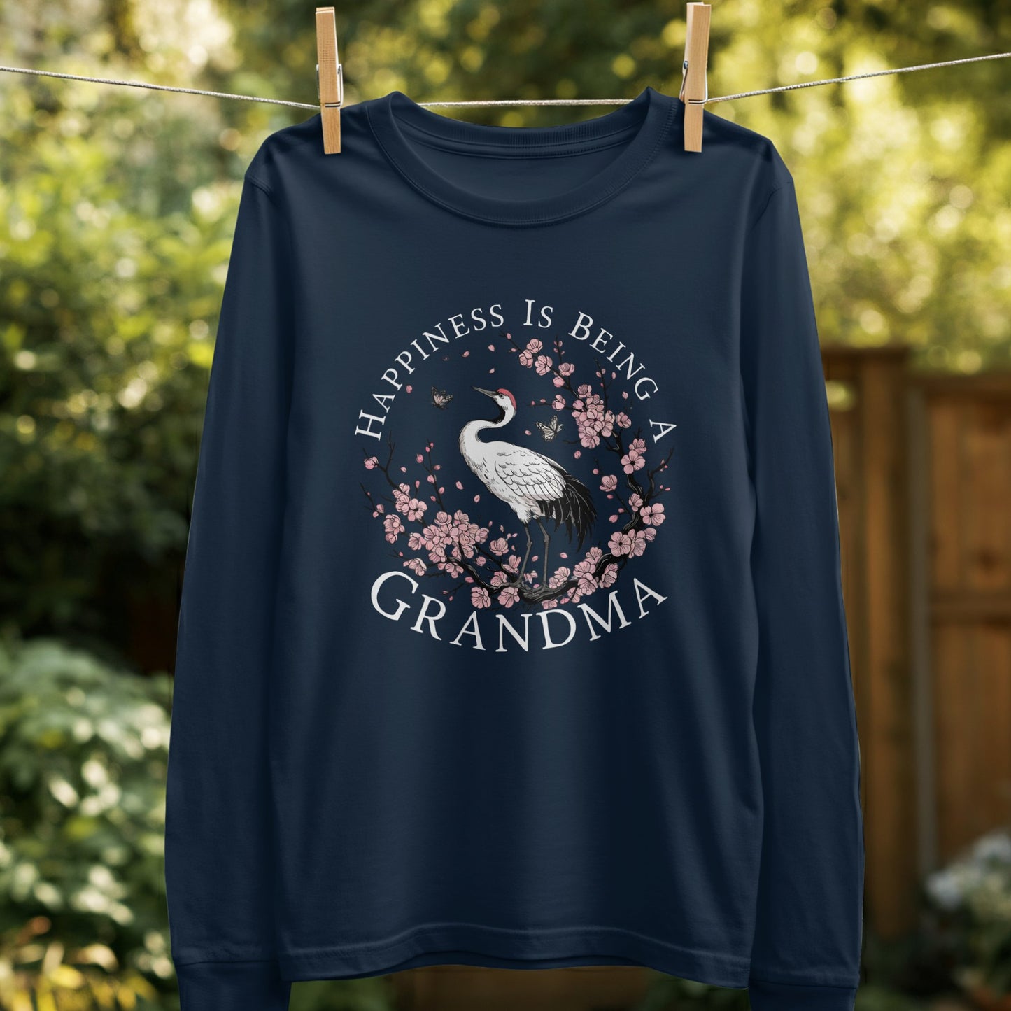 Happiness Is Being A Grandma Long Sleeve Shirt product